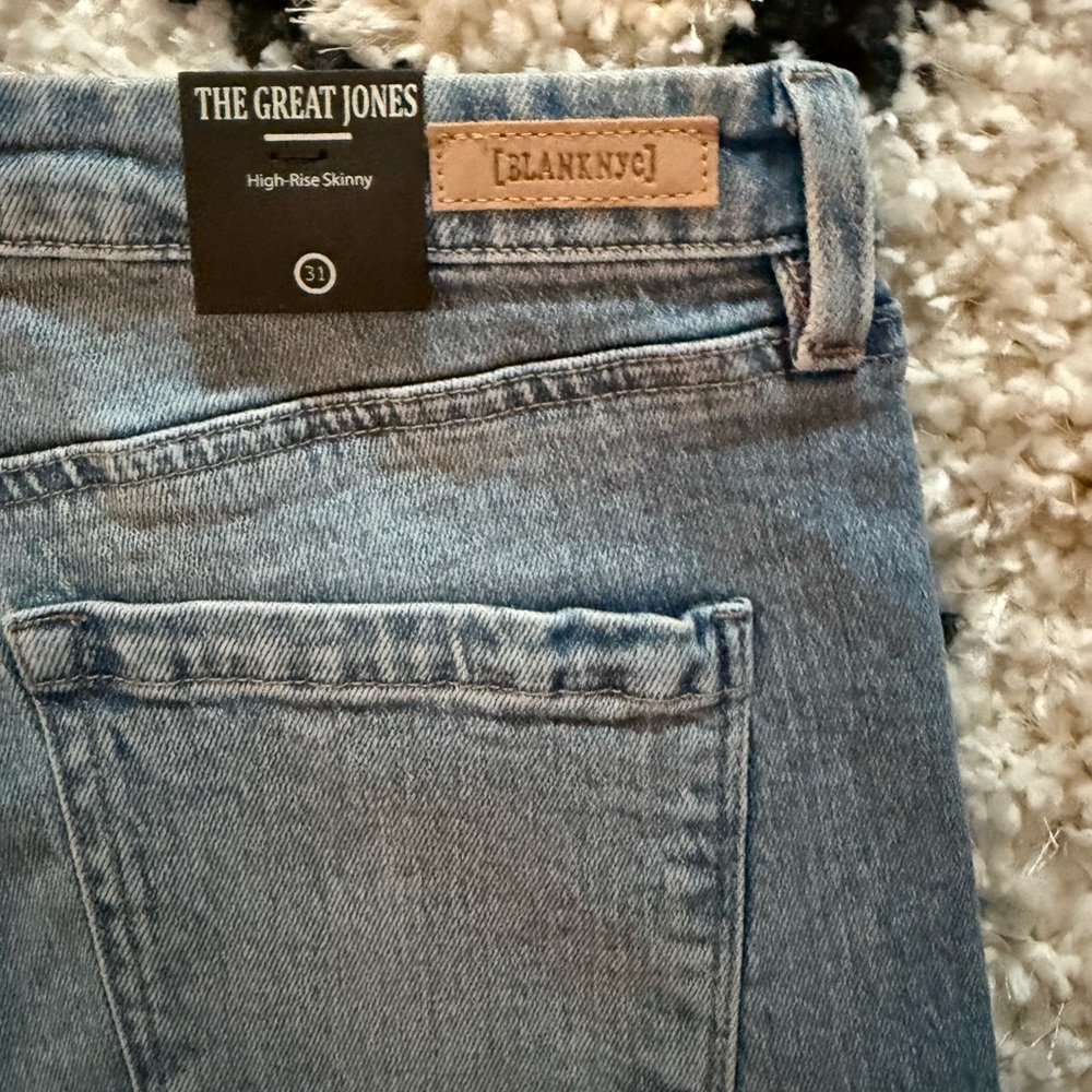 NWT BlankNYC The Great Jones High-Rise Skinny Jeans Size 31 - Picture 8 of 8